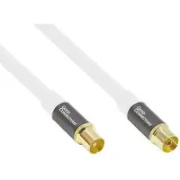 GOOD CONNECTIONS SmartFLEX IEC (m) - IEC (v) coaxkabel / recht - 1 meter