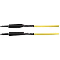 Soundlab Premium 6,35mm Jack mono gitaar kabel - geel - 6 meter