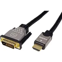 Roline hoge kwaliteit DVI-D Dual Link - HDMI kabel / UL - 10 meter