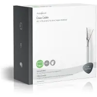 Nedis 4G/LTE proof coaxkabel in doos voor binnen / wit - 50 meter