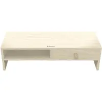 ORICO ergonomische monitor standaard/verhoger met lade en opbergvak / houtkleur