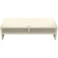ORICO ergonomische monitor standaard/verhoger met opbergvakken / houtkleur
