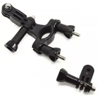 VHBW Fiets stuur houder set voor Action Camera (o.a. GoPro) - schroeven