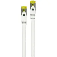 Python S/FTP CAT7 10 Gigabit netwerkkabel / wit - LSZH - 25 meter