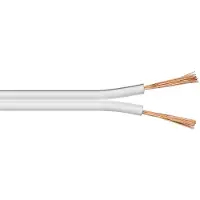 MaxTrack Luidspreker kabel (CCA) - 2x 2,50mm² / wit - 20 meter