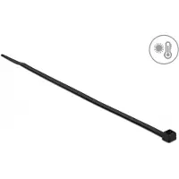 DeLOCK Tie-wraps 380 x 4,8mm / zwart - hittebestendig en UV-resistent (100 stuks)