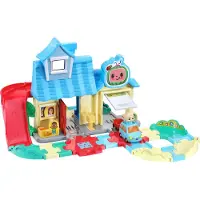 Vtech Toet Toet Auto's CoComelon Familiehuis Speelset - Inclusief JJ's Speelgoed Auto - Educatief & Interactief Baby Speelgoed - Cadeau - 1,5 tot 5 Jaar
