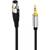 Dolphix Mini XLR (v) - 3,5mm Jack (m) audiokabel - 1,5 meter