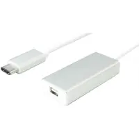 Dolphix USB-C naar Mini DisplayPort adapter (4K 60 Hz) / wit - 0,10 meter
