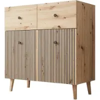 Meubella Dressoir Bali - Eiken - 90 cm