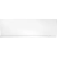 Polysan COUVERT NIKA voorpaneel, 140x52 cm, wit