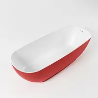 Mondiaz Vrijstaand Bad ROCK 170x70cm Kleur Fire / Talc