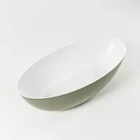 Mondiaz Vrijstaand Bad FLOAT 170x80cm Kleur Army / Talc