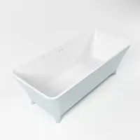 Mondiaz Vrijstaand Bad LUNDY 170x75cm Kleur Clay / Talc