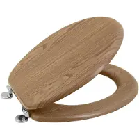 Aqualine Toiletbril, eiken