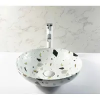 Saniclear Raja waskom 40 multicolor terrazzo