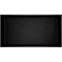 Creavit Aloni inbouwnis 30x60x10 mat zwart