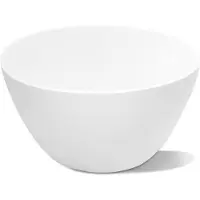 Alvoro Solid Opzetfontein 21x12cm Rond Solid Surface Mat Wit - 5404024116627 - Wastafels, Fonteinen, Opzetfonteinen