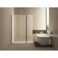 Wiesbaden Zijwand draaibaar 40x200 cm 10 mm nano coating