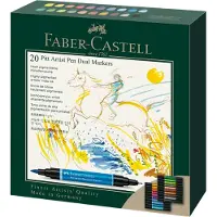 Faber-Castell tekenstift - Pitt Artist Pen - duo marker - 20 stuks - FC-162020