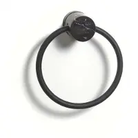 Aquanova Handdoekring Nero Black
