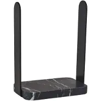 Aquanova Handdoekenrek Nero Marmer Black