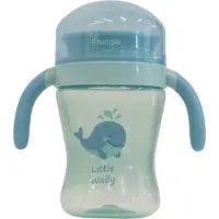 Bo Jungle - Drinkbeker kinderservies - antilekbeker 360° - 240 ml - Met handgrepen en deksel - Little Wally 360° Drinking Cup