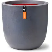 Capi Europe Pot bol Smooth NL 43x41 donkergrijs - Capi Europe