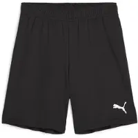 Puma teamGOAL Shorts Jr Unisex sportbroek - Black-White