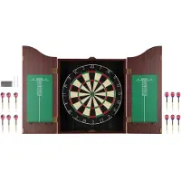 Atom Sada schijven voor het dartbord, met officiële sisalplaat en darts