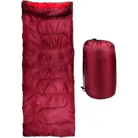 Camp Active Slaapzak | | 190 x 72 cm (Envelop, Rood)
