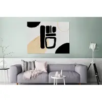 MuchoWow Wanddecoratie Metaal - Aluminium Schilderij Industrieel - Cirkel - Zwart - Abstract - 120x90 cm - Dibond - Foto op aluminium - Industriële muurdecoratie - Voor de woonkamer/slaapkamer