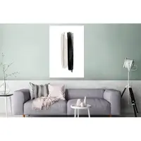 MuchoWow Wanddecoratie Metaal - Aluminium Schilderij Industrieel - Lijn - Design - Pastel - 120x180 cm - Dibond - Foto op aluminium - Industriële muurdecoratie - Voor de woonkamer/slaapkamer