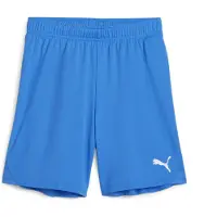 Puma teamGOAL Voetbalbroekje Kids Blauw Wit
