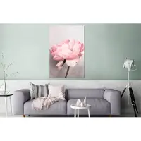 MuchoWow Wanddecoratie Metaal - Aluminium Schilderij Industrieel - Bloemen - Roze - Natuur - Plant - 120x180 cm - Dibond - Foto op aluminium - Industriële muurdecoratie - Voor de woonkamer/slaapkamer