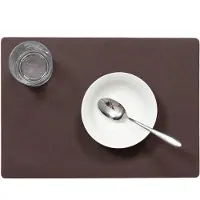 Wicotex Placemats Uni chocolate