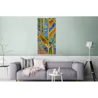 MuchoWow Wanddecoratie Metaal - Aluminium Schilderij Industrieel - Kunst - Vincent van Gogh - Oude meesters - 80x160 cm - Dibond - Foto op aluminium - Industriële muurdecoratie - Voor de woonkamer/slaapkamer