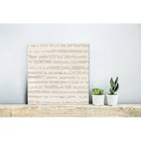 MuchoWow Wanddecoratie Metaal - Aluminium Schilderij Industrieel - Terrazzo - Terras - Pastel - 20x20 cm - Dibond - Foto op aluminium - Industriële muurdecoratie - Voor de woonkamer/slaapkamer