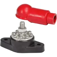 Blue Sea Systems Powerpost Plus Cable Connector 5/16´´ Isolator Zwart