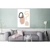 MuchoWow Wanddecoratie Metaal - Aluminium Schilderij Industrieel - Cirkel - Vormen - Abstract - 120x180 cm - Dibond - Foto op aluminium - Industriële muurdecoratie - Voor de woonkamer/slaapkamer