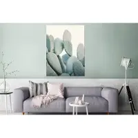 MuchoWow Wanddecoratie Metaal - Aluminium Schilderij Industrieel - Plant - Groen - Cactus - Natuur - 120x160 cm - Dibond - Foto op aluminium - Industriële muurdecoratie - Voor de woonkamer/slaapkamer