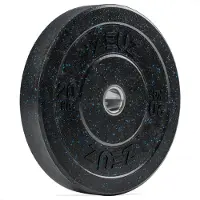 ZEUZ 1 Stuk Halterschijf 20 KG – Gewichten Set – 20kg Bumper Plates – voor 50 mm Halter – Crossfit & Fitness