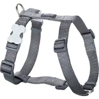Animal Boulevard Dh-zz-gy-12 - Hals- En Leibanden - Hond - Rd Harnas Grijs-xs - Maat: Xs