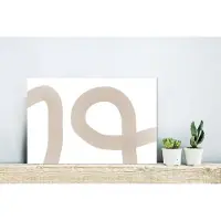 MuchoWow Wanddecoratie Metaal - Aluminium Schilderij Industrieel - Abstract - Pastel - Design - 30x20 cm - Dibond - Foto op aluminium - Industriële muurdecoratie - Voor de woonkamer/slaapkamer
