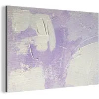 MuchoWow Wanddecoratie Metaal - Aluminium Schilderij Industrieel - Abstract - Verf - Design - 150x100 cm - Dibond - Foto op aluminium - Industriële muurdecoratie - Voor de woonkamer/slaapkamer
