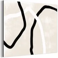 MuchoWow Wanddecoratie Metaal - Aluminium Schilderij Industrieel - Roze - Minimalisme - Design - 160x120 cm - Dibond - Foto op aluminium - Industriële muurdecoratie - Voor de woonkamer/slaapkamer