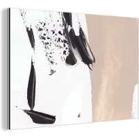 MuchoWow Wanddecoratie Metaal - Aluminium Schilderij Industrieel - Verf - Design - Abstract - 30x20 cm - Dibond - Foto op aluminium - Industriële muurdecoratie - Voor de woonkamer/slaapkamer