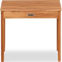 Lanterfant Tuintafel Fred – Vierkant – Bijzettafel – Teak oil