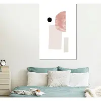 MuchoWow Wanddecoratie Metaal - Aluminium Schilderij Industrieel - Abstract - Pastel - Design - 100x150 cm - Dibond - Foto op aluminium - Industriële muurdecoratie - Voor de woonkamer/slaapkamer