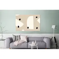 MuchoWow Wanddecoratie Metaal - Aluminium Schilderij Industrieel - Pastel - Abstract - Design - 180x120 cm - Dibond - Foto op aluminium - Industriële muurdecoratie - Voor de woonkamer/slaapkamer